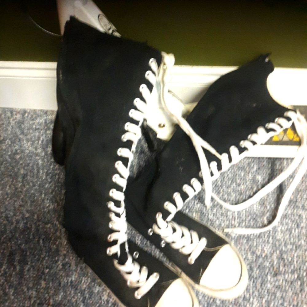 Converse knee high sneakers